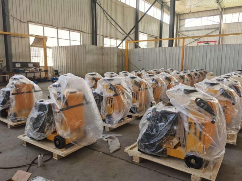Double Blades Floor Saw, Double Blades Concrete Road Cutter