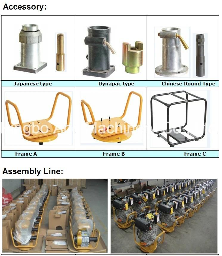6.5HP Construction Machine Loncin Petrol Engine Vibrator Factory