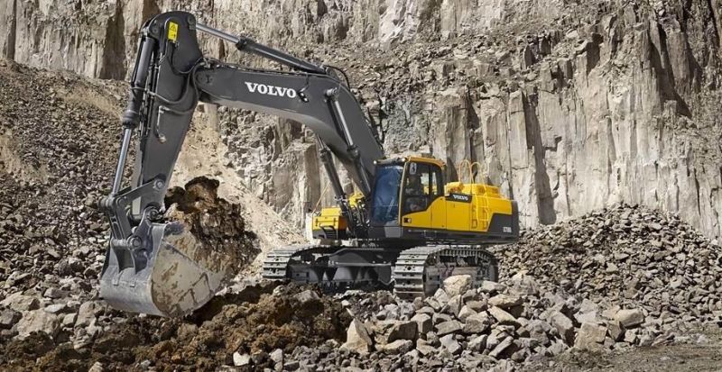 Volvo Ec750dl 75ton Mining Large Excavator Price