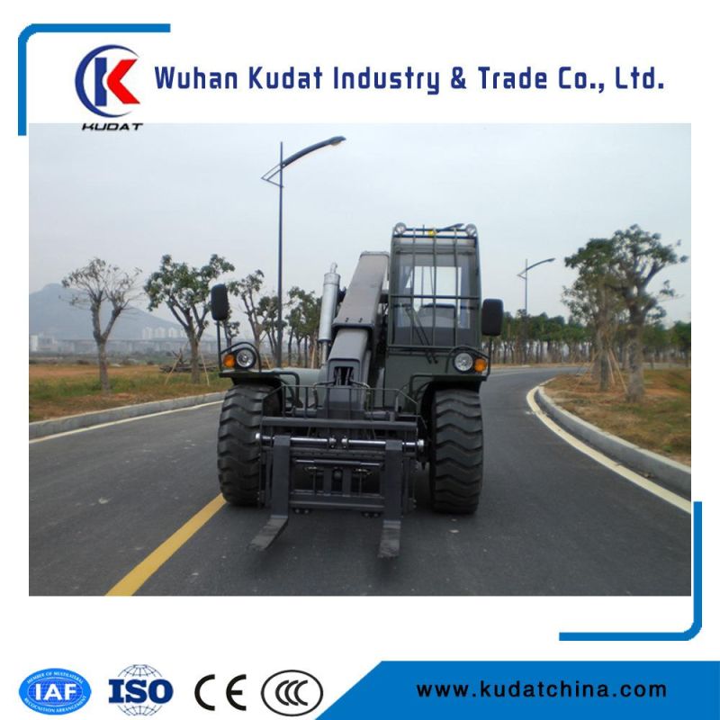 4ton Hydraulic Telescopic Forklift with Mutifuctional Equipments Scz40-4