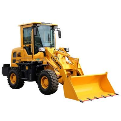 Front End Loader Lugong Compact Mini T920 Good Conditions Wheel Loader