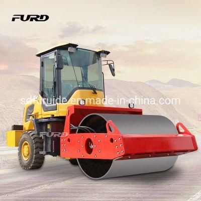 Road Roller Machine Vibratory Ride on Hydraulic Asphalt Road Roller Compactor Mini Roller Manufacturer Fyl-D206