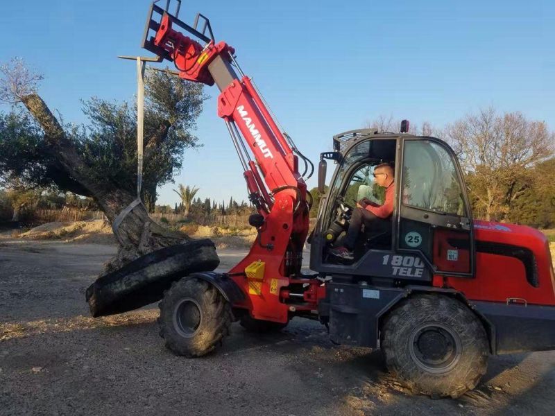 Ce Mammut CS915 1500kg Mini /Small Front and Wheel Loader for Farm/Agriculture/Landscaping