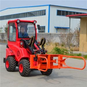 Chinese Telescopic 1ton Mini Wheel Loader Dy840 with Ce