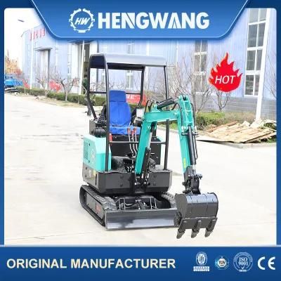 Factory Price 950kg Weight Hydraulic Mini Crawler Excavator with Flexible Rotation Digger Body