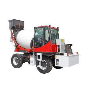 3.0cbm Self Loading Mobile Concrete Cement Mixer Construction Mixing Machine Machinery Truck