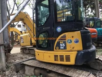 5-6t Excavator, Used Mini Excavator Komatsu PC55, Used Komatsu Small Excavator Komatsu 6ton Excavator