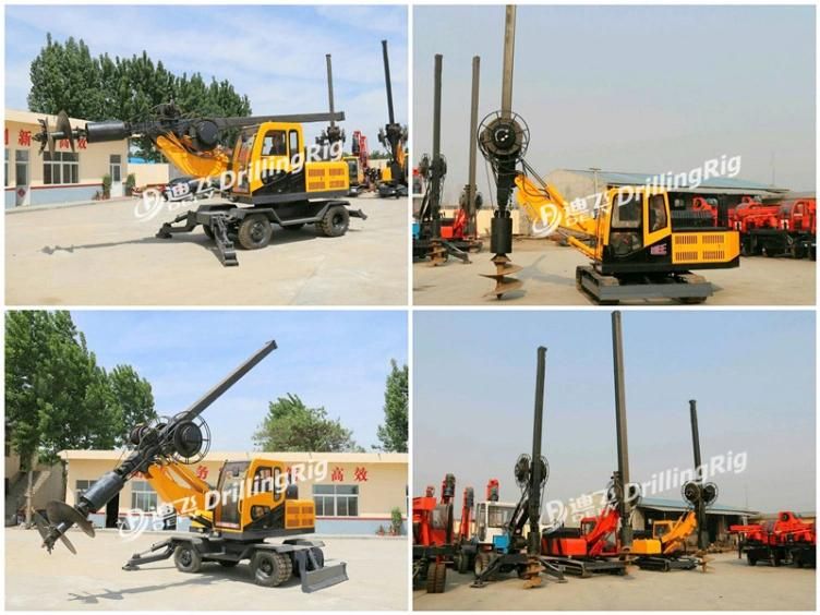 Widely Used Pile Driver Large Diameter Soil Drilling Machine Manufacturer