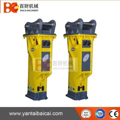 Box Type 18-21ton Excavator Hydraulic Rock Breaker Hammer with Chisel