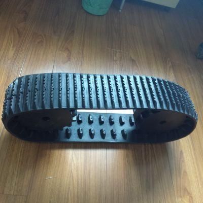 Rubber Track (136*45*41) for Robot/Sonowblower/Snowmobile/Wheelchair