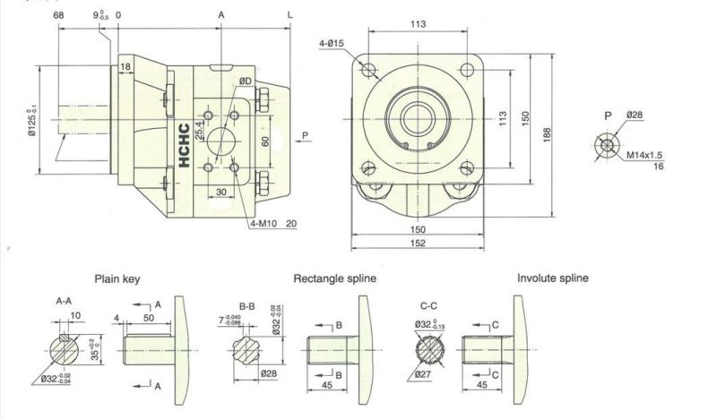 High Reliability Good Quality Hydraulic Motor