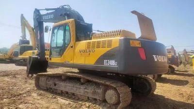 Original Brand Crawler Second Hand Volvoo Ec240blc Excavator High Quality 24ton Digger on Sale in Shanghai