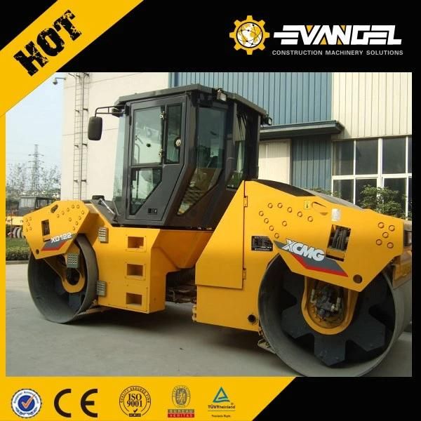 Top Quality 12ton Full Hydraulic Double Drum Vibratory Road Roller Xd122e in Hot Sale