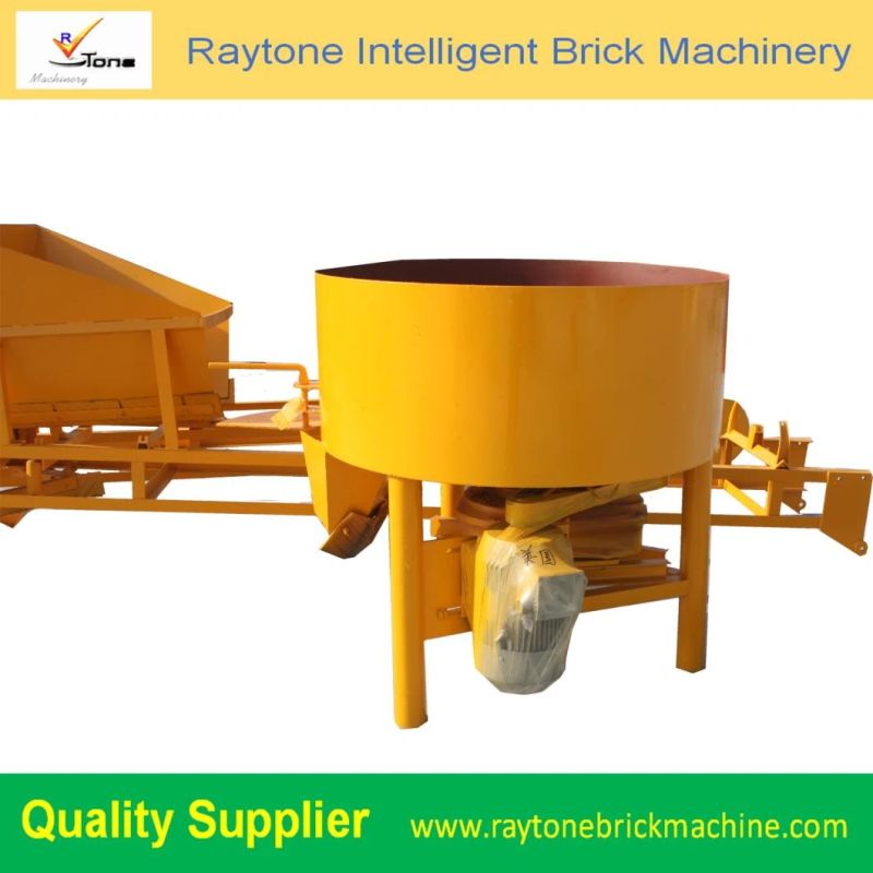 Jq350 Concrete Pan Mixer Machine for Small Business