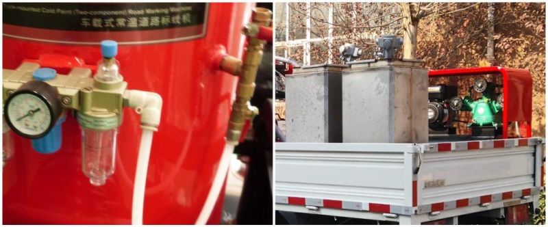 Truck Mounted Airless Cold Paint Road Line Maker