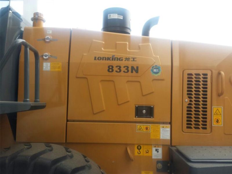 Lonking Small Wheel Loader with 3000kg Loading Capacity LG833n