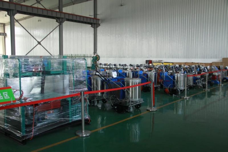 Hand Push Parking Lot Pavement Lines Painting Marking Machine