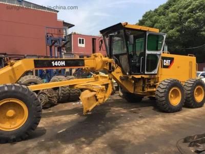 Used Caterpillar 140h Motor Grader Cat 140h 140g 14G 140K Grader with Ripper