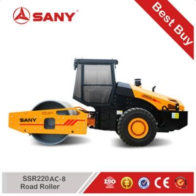 Sany SSR220AC-8 22 Ton Single Drum Iron Road Roller for Sale in Dubai