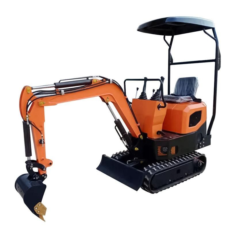China Supplier Chinese New Pilot Valve Operation Water Cooled Diesel Engine Mini Digger Excavator with Rotary Arm