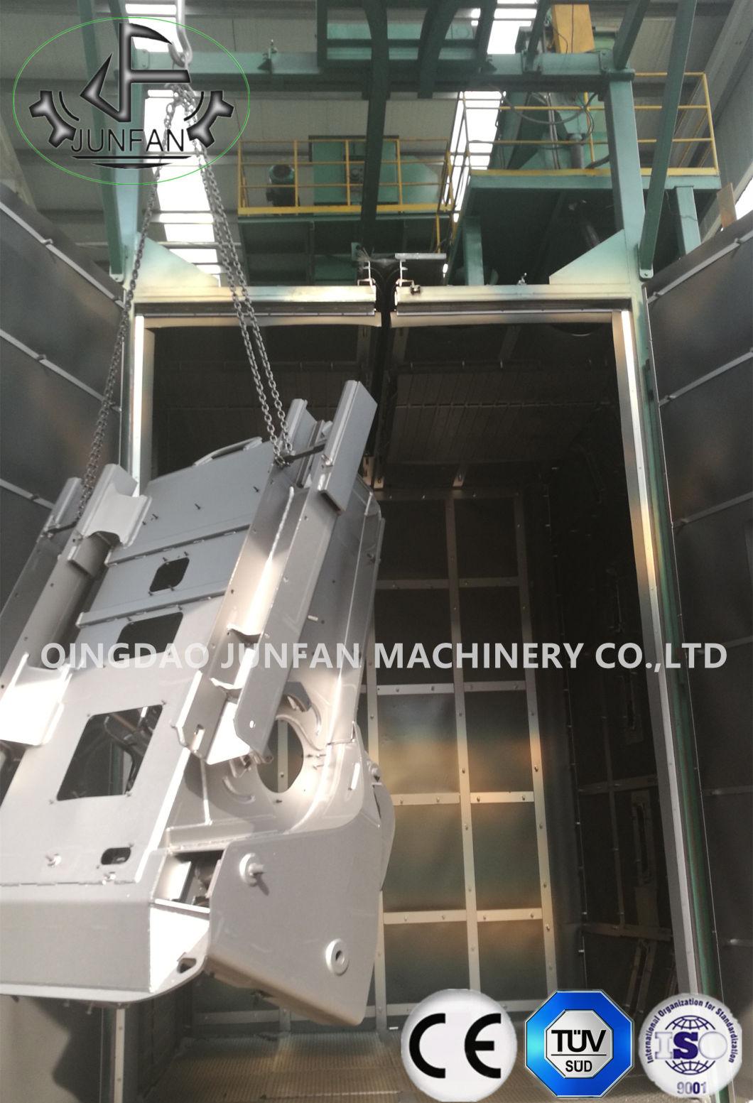 2021 Hot Sales! Hanger Chain Metal Surface Track Type Shot Blasting Machine