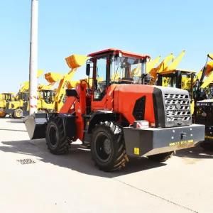 China New Design 2 Ton Small Wheel Loader with Standard Bucket for Sale