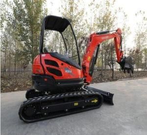 China Mini Excavator W25-5 Small Digger Excavator with Rubber Track