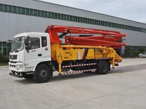 Brand 31m with 4 Arms Concrete Truck Pump with Hydraulic System Under Hot Sale
