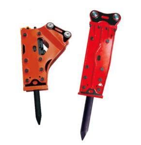 Side Type Soosan 850klg Hydraulic Breaker Hammer for RC Poclain Excavator