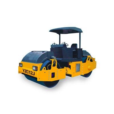 Supply Single Wheel Compactor Road Roller Yz12h Road Roller with Single Drum