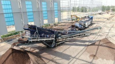 Blue Dry Ruromix Naked 14500mm*3000mm*3600mm Concrete Power Trowel Screen Machine