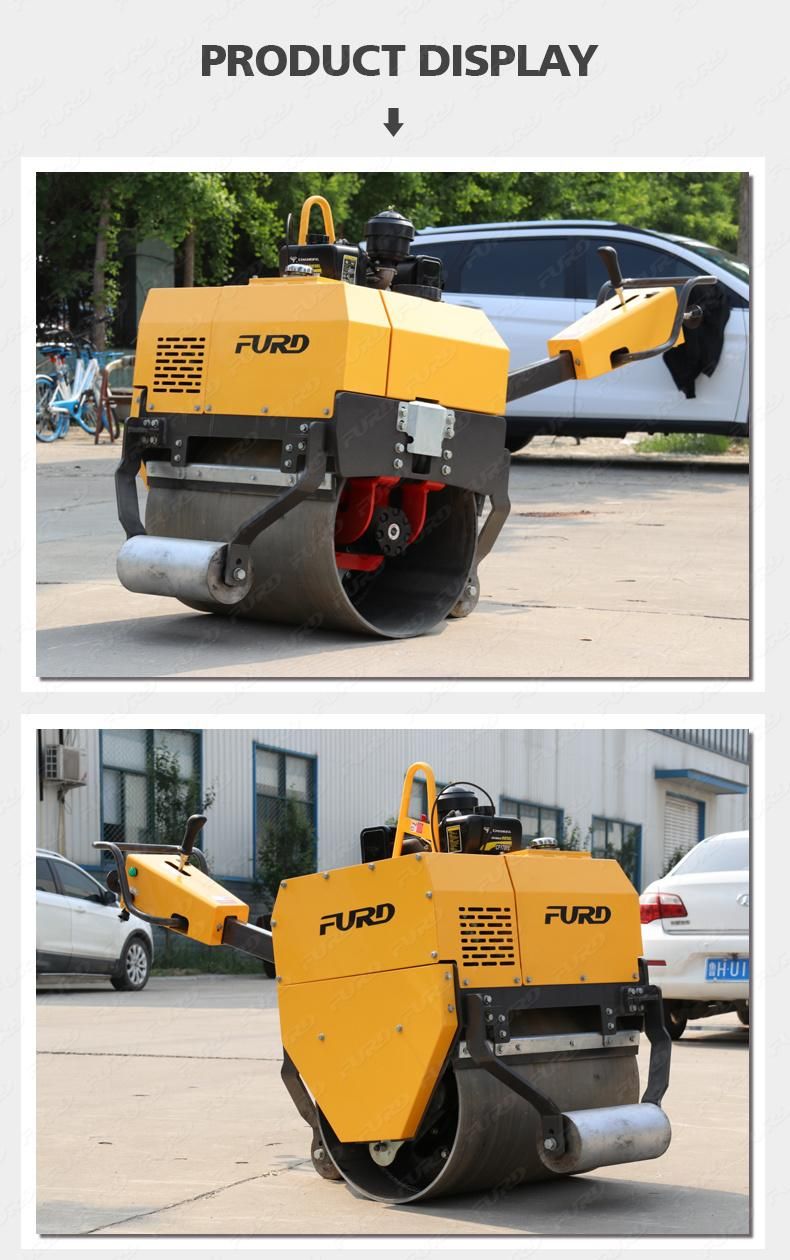Hand Control Single Drum Road Roller