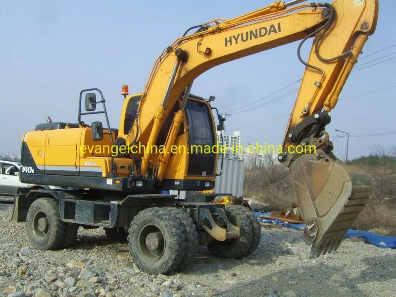 Hyundai Small 6 Ton Wheeled Excavator R60wvs for Sale