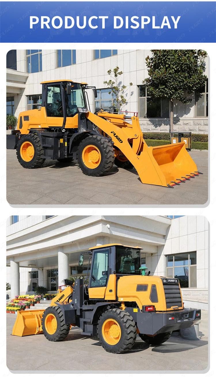 Hot Selling 6 Ton Hydraulic Small Heavy Duty Wheel Loader