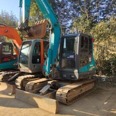 Used Excavators for Sale Sunwarrd Swe70e Earth-Moving Machinery Good Condition Low Working Hours