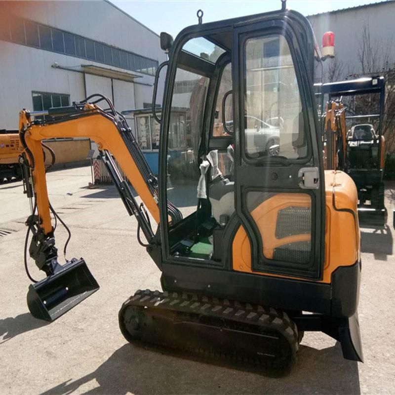 Chinese 2000kg Mini Excavator for Sale Cheap Micro Hydraulic Excavator Bucket Diggerr