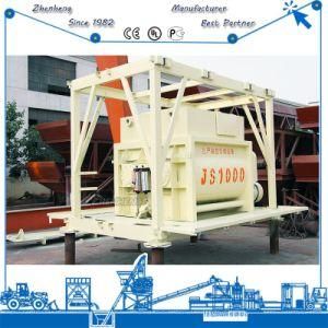 Skip Hoist Stationary Beton Js1000 Concrete Mixer Machine for Concrete Mixing Plant