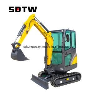 China Best 1.8 Ton 1.8ton 1800kg Crawler Mini Excavators