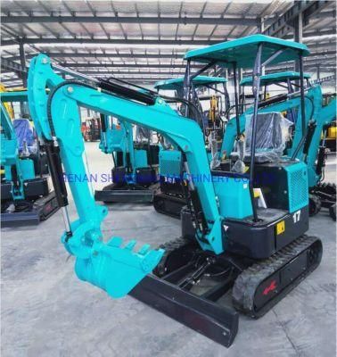 Crawler Hydraulic Small Bagger Retro 1ton Small Digger Mini Portable Compact Excavator for Sale Factory Price for Sale