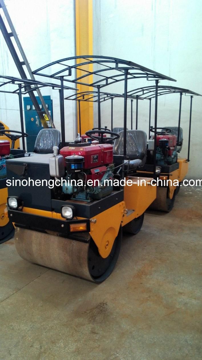 1000kg Mini Vibratory Road Roller Compactor 1 Ton Yz1