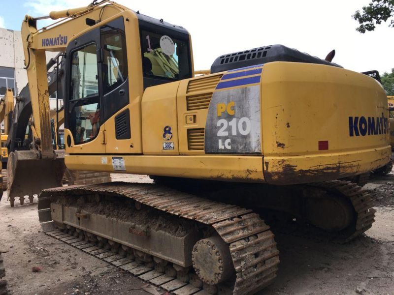 21t Used Komatsu Japan Original PC210-8 Crawler Excavator PC210 PC220