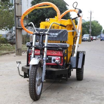 Crack-Pouring Machine for Roadway Maintenance