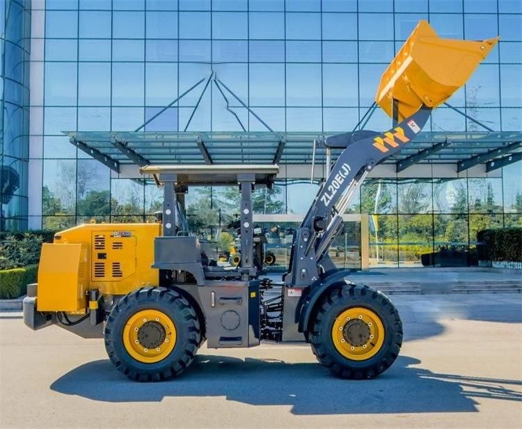 Zl20e (J) China Loader 2 Ton Wheel Front Loader with 1m3 Bucket