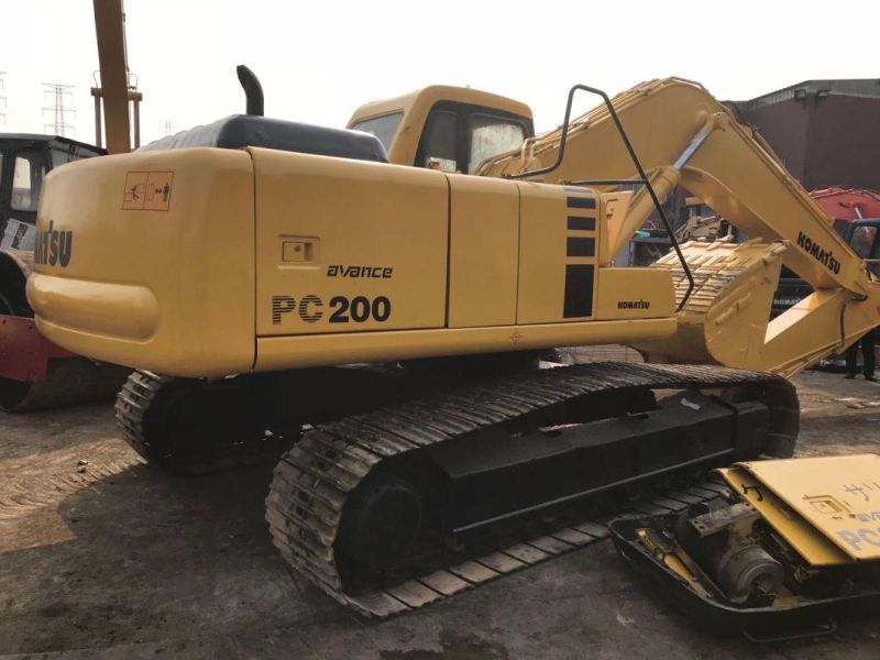 20 Ton Used Japan Made Excavator Komatsu PC200-6 PC200 Crawler Excavator