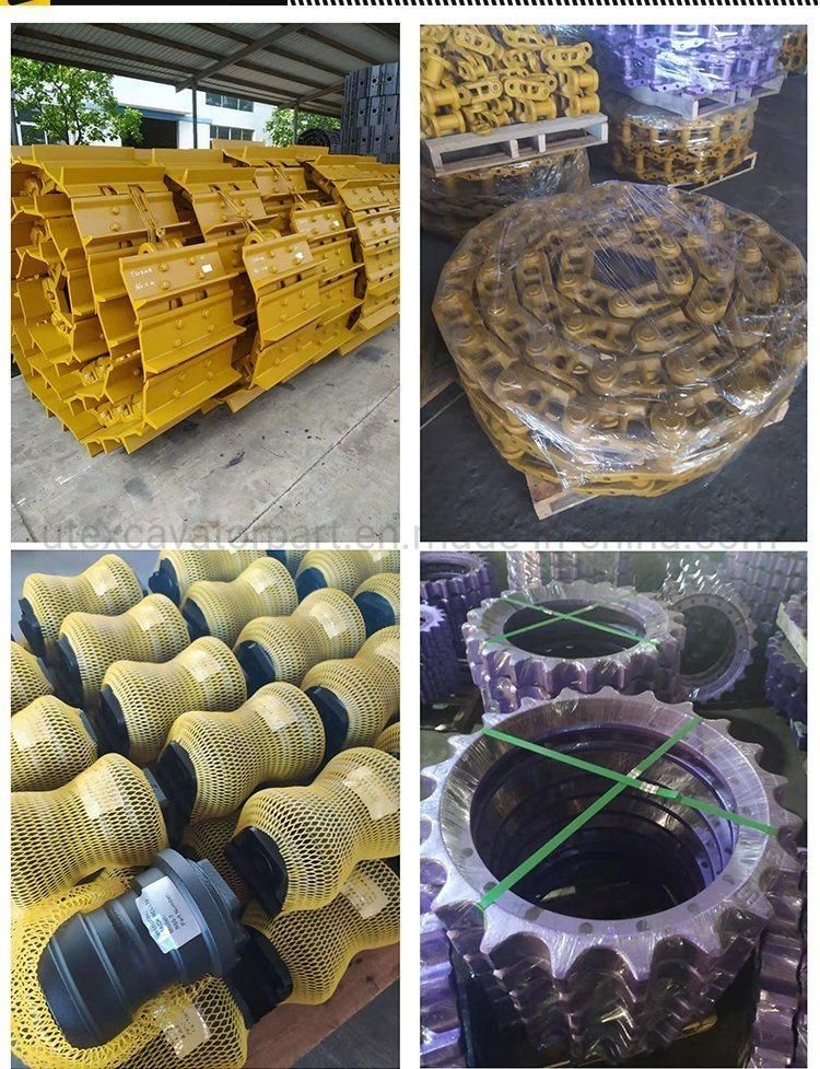 Heavy Duty Bulldozer Rubber Track Chain Top Carrier Roller