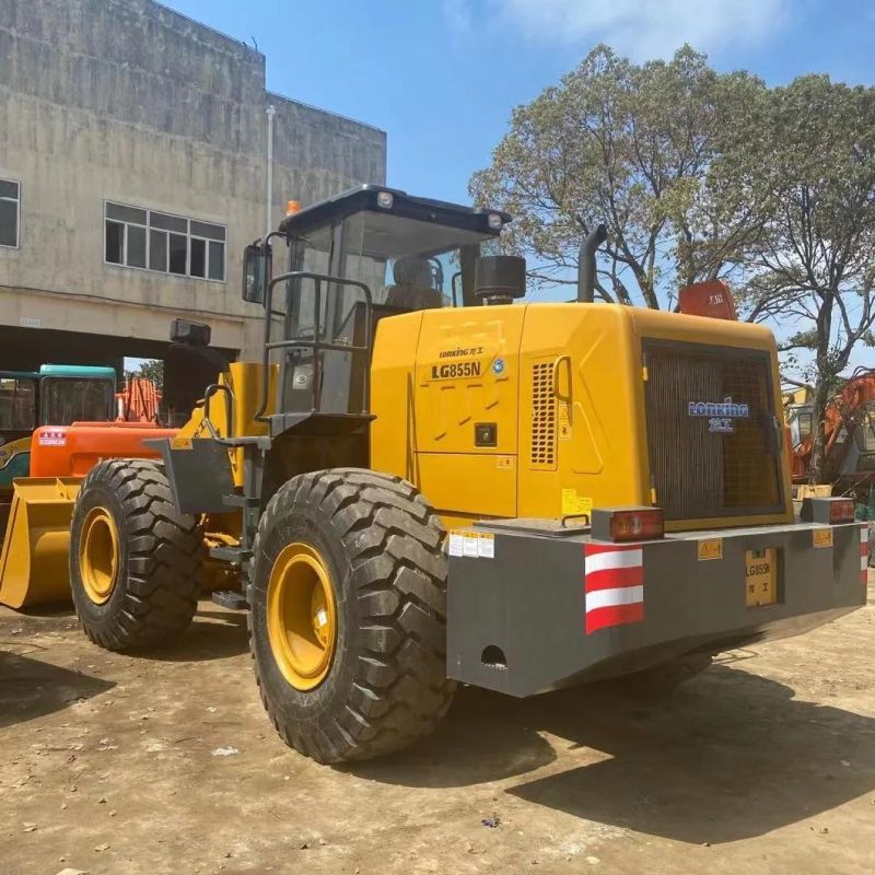 5 Ton 6 Ton Used Mini Loader Mining Work Earth Moving Machine Wheel Loader Payloader Good Condition 856h Zl50cn Payloader Lonkin 856 855n for Sale
