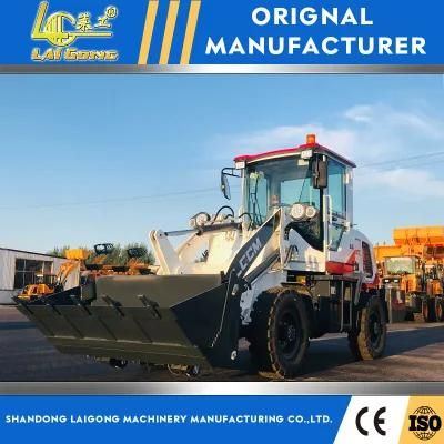 Lgcm Smallest Turning Radius Rops Fops Mini Wheel Loader