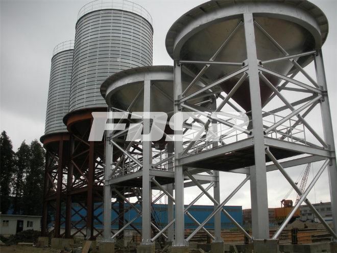 Customized Steel Grain Silo 5000 Ton Grain Silo