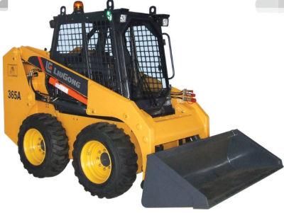 Small Road Construction Machinery High Quality Skid Steer Loader 365A