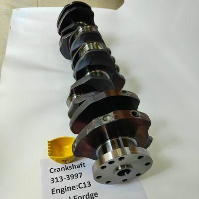 Crankshaft 313-3997 for Excavator E345D E349d Wheel Loader 966h Engine C13 C11 Spare Parts 313-3996